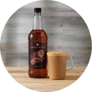 Barmain Sirup Sweetbird Vanilla 1l pre zmrzlinu