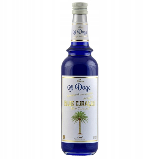 Barmanský sirup, na nápoje BLUE CURACAO, 700 ml