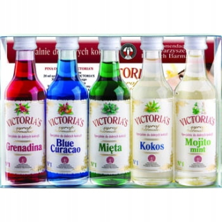 Barmamain sirup pre nápoje Victoria 5x50 ml