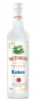 Barmanský sirup na kávové nápoje 490ml | Kokos