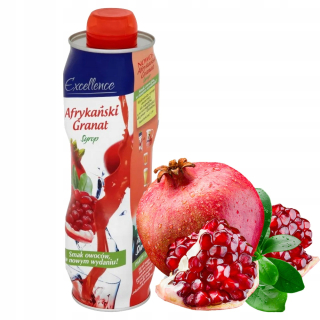 BARMAIN SYRUP V AFRICKÝCH POMEGRANOVÝCH ZNÍŽENÍ