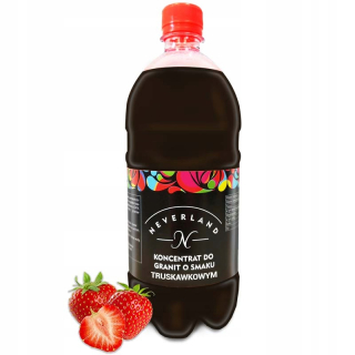 Jahodový žulový sirup 1l | Nepatrný