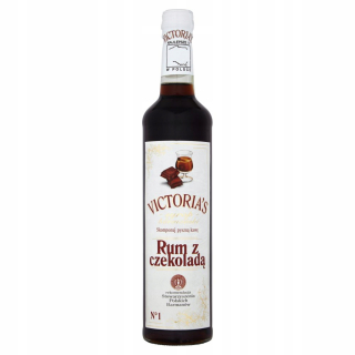 Sirup pre nápoje victoria rum čokoláda 490 ml