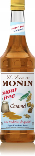 Kávový sirup Caramel CoAMEL bez cukru 0,7 l