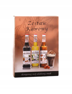 Monin Coffee Sirup - 3 x 50 ml Kovare