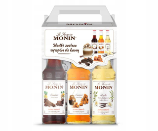 Monicle MIX KAŽDÝ SYRUP 3X250ML FLUTORS