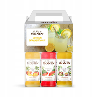 Sirup pre limonádu Monin MIX Set 3x250ml Flavors