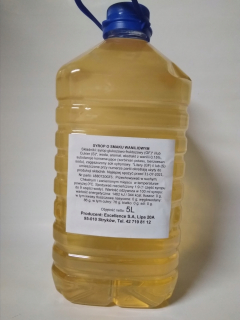 Stravovací sirup s 5L vanilkovou chuťou