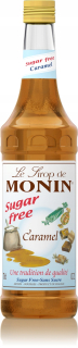 Karamelový sirup bez cukru Monin Caramel + Free *
