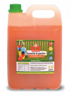 Sirup Koncentrát pomarančový džús 5L 1: 7 Granitor