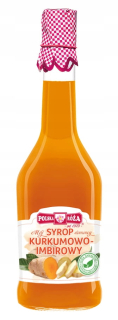 Kurkumowo-Ginger Sirup 500ml - Poľská Rose