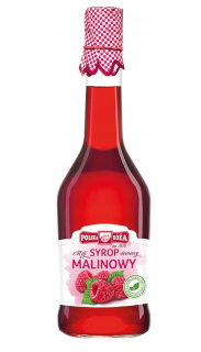 Malinový sirup 500ml Polska Róża