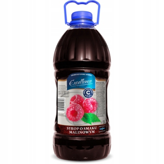 Malina Syrup Excellence pre pivo a nápoje 3 liter