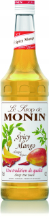 Mangočný pikantný sirup monin pikantný mango + zadarmo *