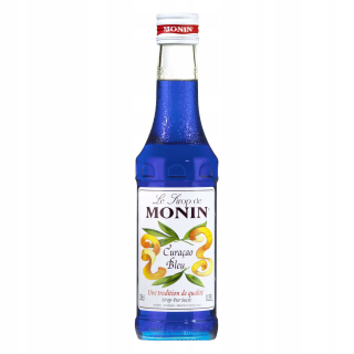 Ochutený sirup MONIN BLUE CURACO 250 ml