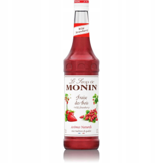 Ochutený sirup MONIN WILD STRAWBERRY lesná jahoda 700ml