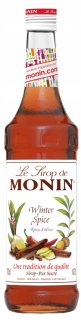 Chuť sirup monin zimné korenie - zahriať hore