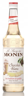 Ochutený sirup Monin White Chocolate 700 ml na kávu