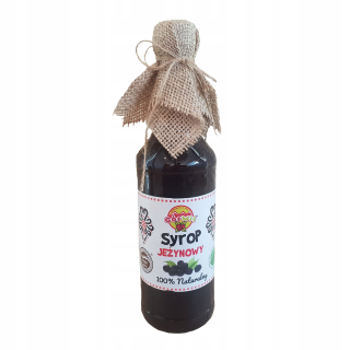 Sirup Juice s Blackberries 100% Prírodné bez konzervačných látok