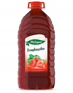 Jahodový sirup Herbapol 5 l - 6,5 kg