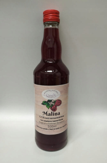 Malin sirup 100% prírodný !!! DOMOV