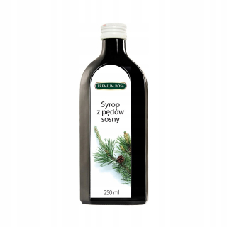 Sirup z borovicových výhonkov bez pridania kyseliny citrónovej