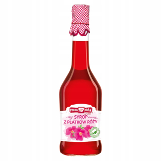 Ružové lístky SYRUP 500 ml Polish