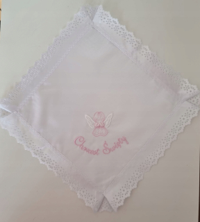 Doplnky na krst - BIELE rúcho na krst pre chlapca