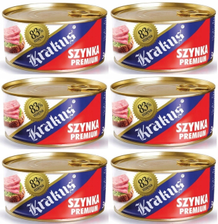 Premium Ham 300 g Krakus x 6 kusov