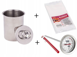 Varič na šunku 1,5 kg + vrecia + teplomer 100 600