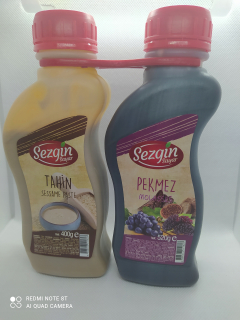 Tahin Pekmez Sada, Tahini a hroznová šťava