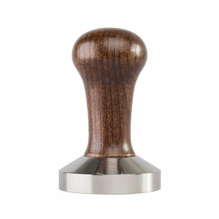 KÁVA TAMPER Zbíjačka na kávu oceľ HNEDÁ 58 mm