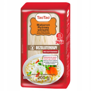 Tao-Tao Rice Pasta Ribbons 200g -4ztuki