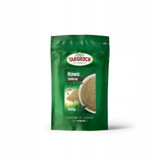 Zelená káva -  TARGROCH Zelená mletá káva 1kg