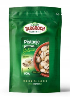 Orechy - TARGROCH Pečené solené pistácie EXTRA veľké 500g