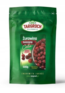 Sušené ovocie - Targroš brusnicový. Sušené prírodné celého 500g