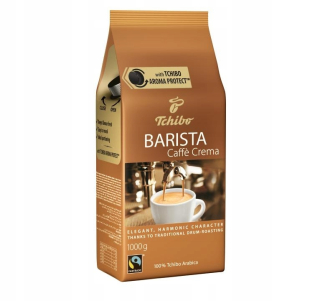 Zrnková káva -  Kávové zrná TCHIBO Barista Caffe Crema 1 kg