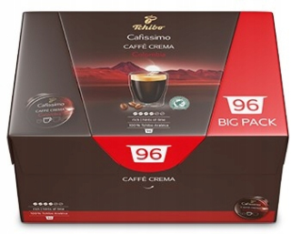 Kávové kapsule - Tchibo Cafissimo Caffe Crema Kolumbia 96 čiapky
