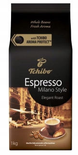 Zrnková káva -  Tchibo Espresso Coffee Milano štýly 1KG
