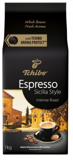 Zrnková káva -  Tchibo Espresso Coffee Sicilia Style 1KG