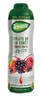 Teisserire Forest Fruits 0% lesných plodov 600ml.