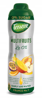 TEISSEIRE MULTIFRUITS 0% MULTIFRUITS 600ML.