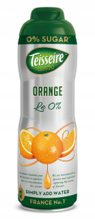 Teisseire Orange 0% Orange 600ml.