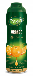 Teisseire oranžový oranžový sirup 600ml.