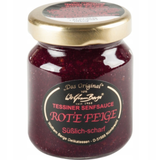 Tessiner Fruit Horčica * obr. 200ml červená