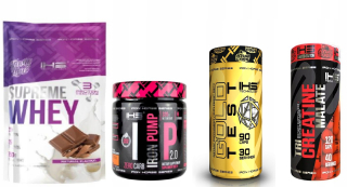 Testosterón BCAA Kreatín Proteín