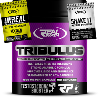 Testosterón - TESTOSTERONE libido real pharm Tribulus terrestris