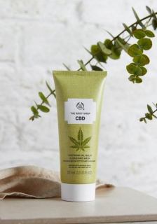 CBD - The Body Shop Ecoating Čistiaca maska s CBD