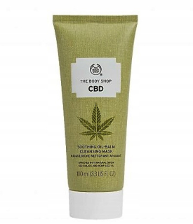 CBD - Body Shop_CBD konopný olej Clay Cleanser_100_Maska