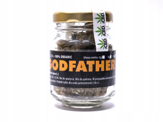 CBD - Kmotr CBD 7,03% sušené kvety konope 5G hit